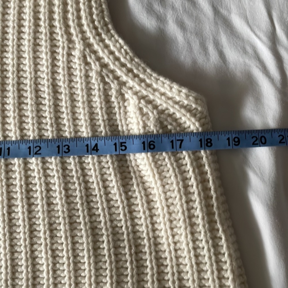 Sablyn White Sleeveless Knit Turtleneck Top - Picture 13 of 13